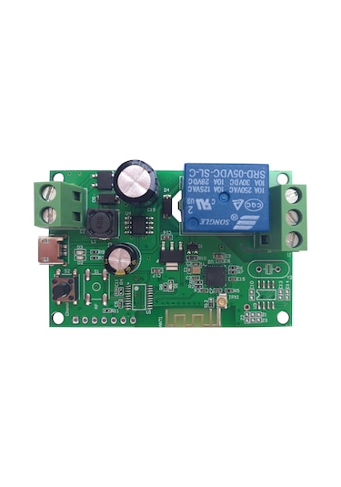 Teltree Akıllı Wifi Anahtarı Modülü - Ewelink Uyumlu, Google Home/alexa Destekli, Zamanlayıcılı Motor Ve Kapı Kontrolü 1-gang