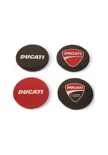 Motosiklet Magnet Set 2 Ducati 4'lü Magnet Karışık Renkli