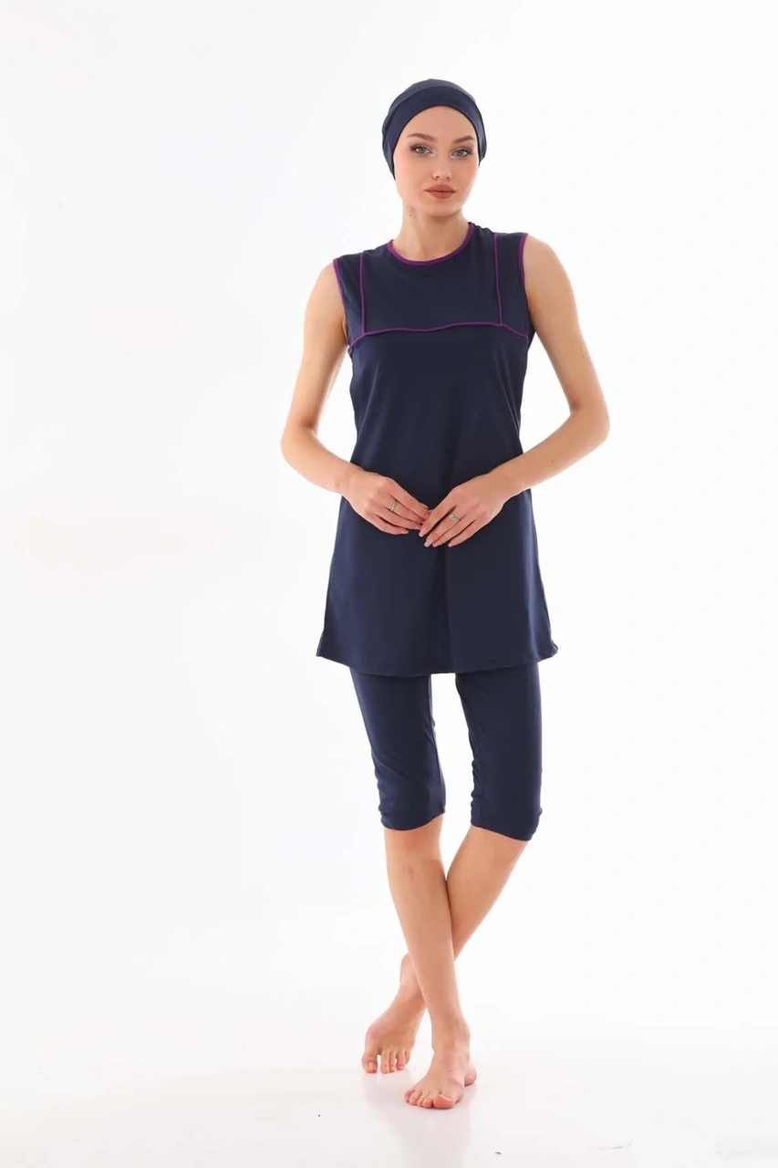 Norvell Tesettür Mayo-23982 Lacivert