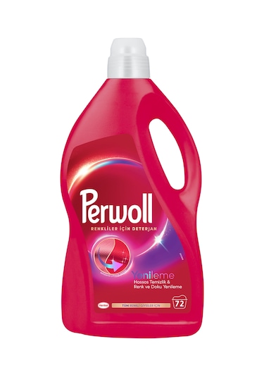 Perwoll Renkliler için Sıvı Çamaşır Deterjanı 2 x 3960 ML