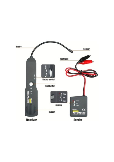 Boatshop1 Em415pro Otomotiv Devamlılık Test Cihazı Lcd Ekranlı Taşınabilir Manuel Ac Dc Güç Testi Hassas Ölçüm Aleti