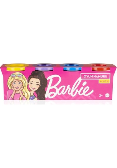 Barbie Oyun Hamuru 4'lü Paket 4x100 G - GPN18