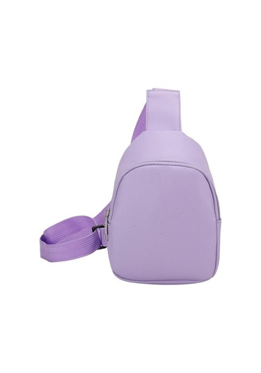 Çocuklar Için Günlük Rahat Tek Omuzlu Çanta O488j1 Mor