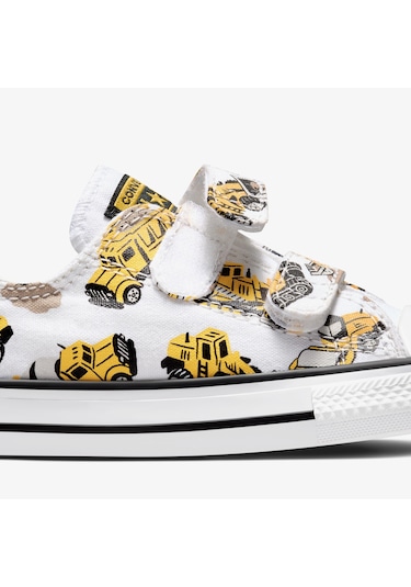 Converse Chuck Taylor All Star 2v Construction Truck Bebek Beyaz Sneaker A12610c Beyaz