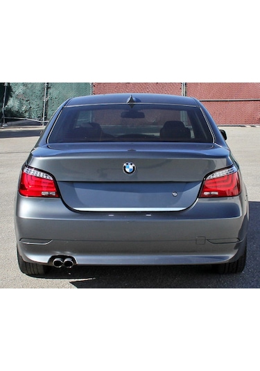 Bmw E60 Formlu Krom Bagaj Alt Çıtası 2003-2010 Arası Paslanmaz Çe N11.2337