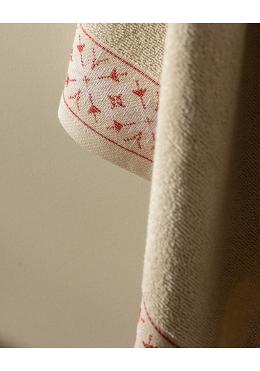 Madame Coco Caresse %100 Pamuk Banyo Havlusu - Bej 8684427174876 Ekru