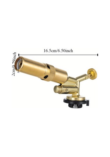 1 Adet Taşınabilir Kaynak Gaz Meşalesi Alev Tabancası Bütan Brülör Açık Kamp Barbekü Çakmağı Alev Silahı Mutfak Malzemeleri Kaynak Ekipmanları Çok Renkli