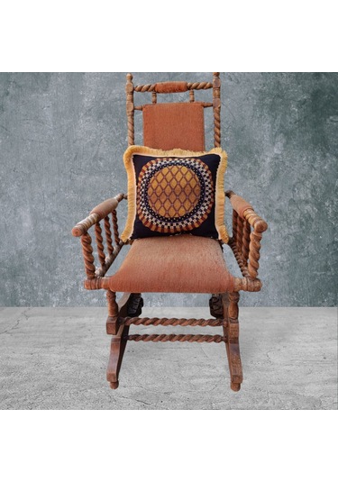 Mackenzie Çift Taraflı Dekoratif Püsküllü - Saçaklı Kırlent Kılıf Karışık/Çok Renkli