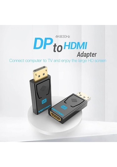 Vention Display Port Hdmi Çevirici Displayport Erkek Hdmi Dişi 4k