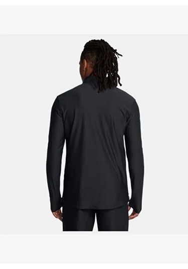 Challenger Pro 1/4 Zip Erkek Siyah Futbol Üstü Siyah