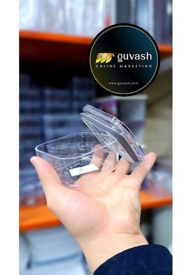 8'lı Kahvaltılık Saklama Kabı Takımı Şeffaf