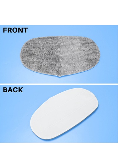 Crackedice Leifheit Cleantenso Buharlı Temizleyici Buharlı Süpürge İçin 3 Adet Paspas Bezi