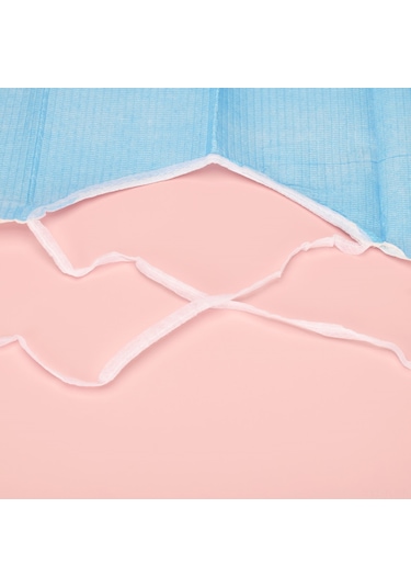 Hombey Tek Kullandım 3 Katlı Su Geçirmez Yemek Mandalı - Pe Filtre & Emici Kutuplu Kağıt, 10 Adet