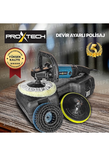 Profesyonel 6 Kademeli Devirli Koltuk Yıkama Polisaj Makinesi