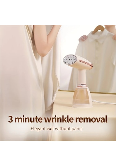 Honeybeeshop Fildisi Beyazi El Tipi Kiyafet Utusu 15 Saniyede Hizli Isinan Tasinabilir Buharli Utu 1500w Guclu Buhar Seyahat Dostu
