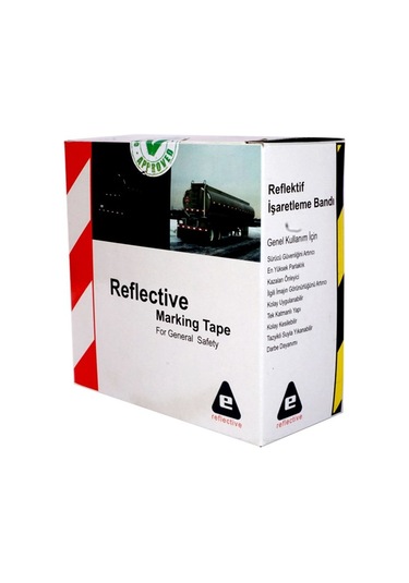 Sarı Reflektif Bant, Reflektif Şerit 5 Cm X 10 M (534231436)