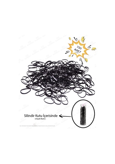 750 Adet Perma Lastiği, Örgü Lastiği, Lastik Toka, Çocuk Toka, Kutulu Lastik Toka