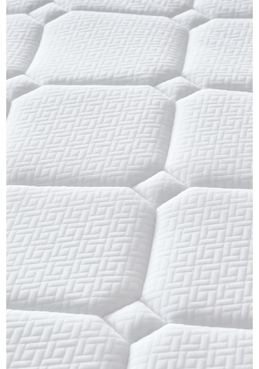 Mimoza Tek Kişilik Antibakteriyel Ortopedik Paket Yaylı Yatak Gri