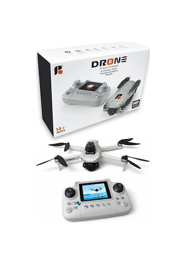 R08-s Oas Çift Kameralı Katlanabilir Drone Wifi Fpv Canlı Görüntü