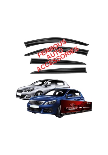 Peugeot 308 Ferrous Cam Rüzgarlığı 4lü 2014 2021