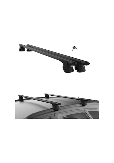 Byd Atto 3 Ev 2023-2025 İçin Araç Üstü Portbagaj Taşıma Barları, Alüminyum Çapraz Tavan Barları 2 Adet Ara Atkı - Siyah
