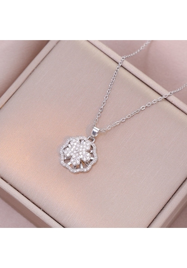 Bayan Kolye: Moda Estetiği Titanyum Çelik Kolye No.282 Çok REnkli