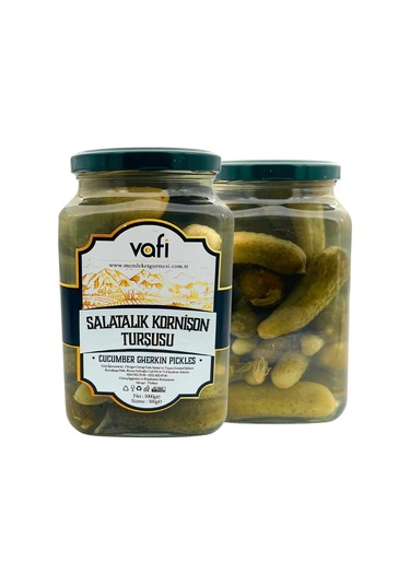Vafi Turşu Serisi Salatalık Kornişon Turşusu 1000cc-500gr-5436