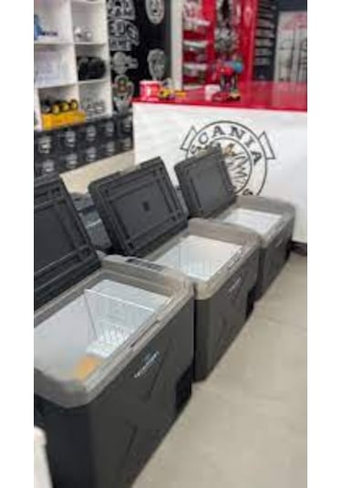 Tecnopoint 50 Litre Taşınabilir Antrasit Araç Buzdolabı 12v/24v