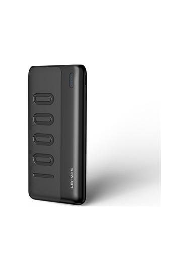Lenyes PX135P 10w 10000mah Led Işık Göstergeli Taşınabilir Powerbank Siyah