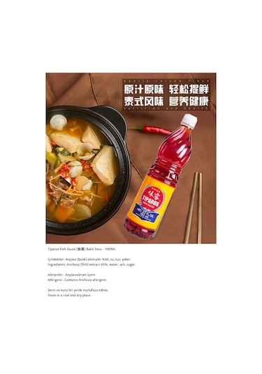 Balık Sosu Tiparos Fish Sauce 700 ML
