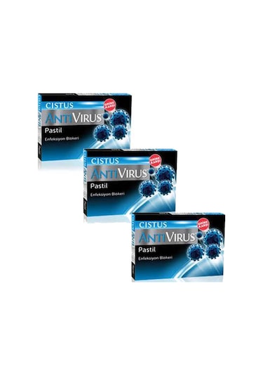 Cistus Pastıl 10'lu 3 Adet