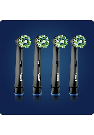 Oral-B Cross Action X-Filament Şarjlı Diş Fırçası Yedek Başlığı 4'lü