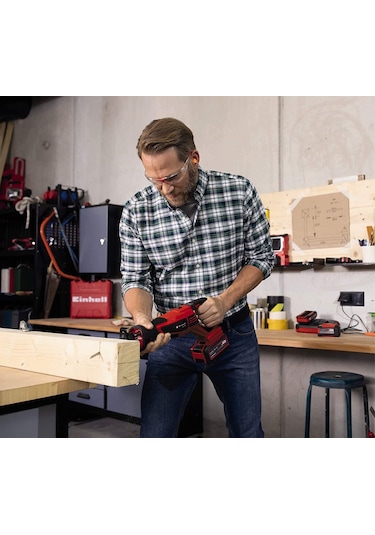 Einhell TE-AP 18/28 Li BL Kömürsüz 5.2 Ah Çift Akü Tilki Kuyruğu