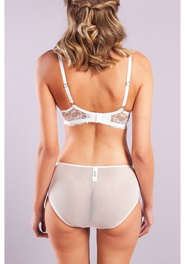 Golshan Gilda Big Size Plunge Bra, Ekru Konforlu Ve Şık Sütyen Çok renkli