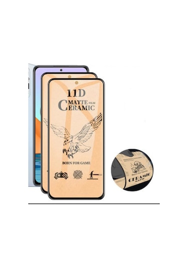 Poco X6/x6 Pro Uyumlu Mat Seramik Esnek Nano Ekran Koruyucu