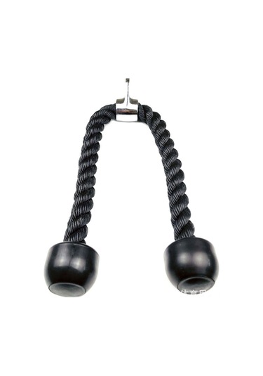 Reedark Fitness Salonu İçin Nylon İki Kollü Egzersiz Kordonu - 70cm Siyah, Bisep-trisep Egzersizleri, Ticari Kalite, Dayanıklı Malzeme Çok Renkli