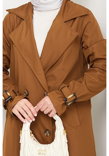 Tam Boy Su Geçirmez Trenç 1596 - Taba Taba