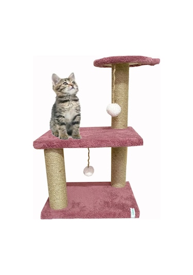 Nursoft Step Katlı Yavru Kedi Tırmalama Tahtası 55 CM