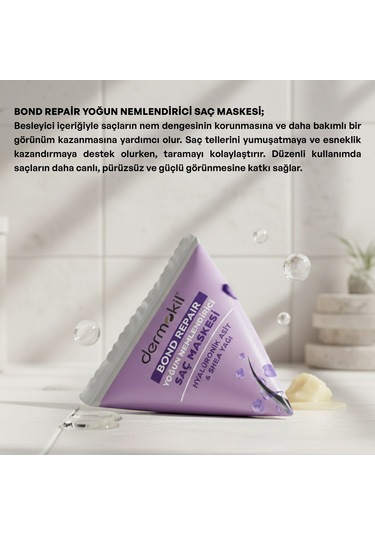 Dermokil Bond Repair Yoğun Nemlendirici Saç Maskesi 25 Ml