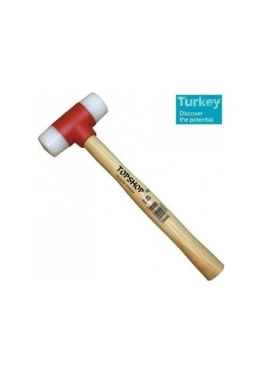 Topshop 09463 Ağaç Saplı Plastik Tokmak 40 Mm