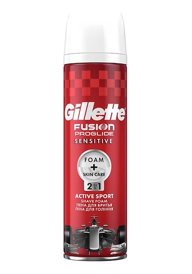 Gillette Fusion Proglide Sensitive Active Sport Tıraş Köpüğü  250 ML