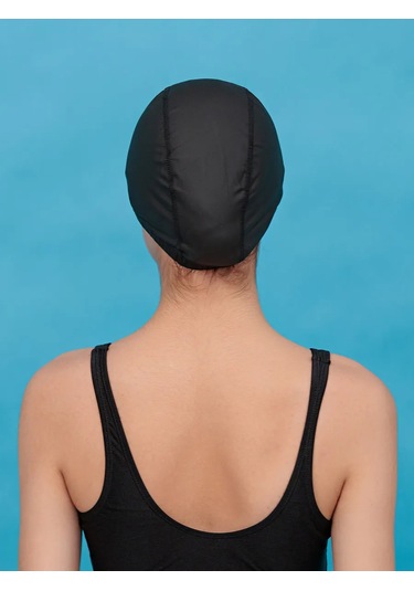 Larsen Erkek Ve Çocuklar İçin Yüzme Havuzu Kumaş Şapkası 228710848 Siyah