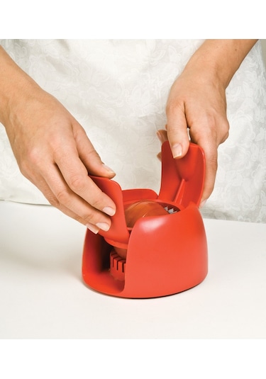 Pratik Amco Domates ve Mozarella Peyniri Dilimleyici Kırmızı