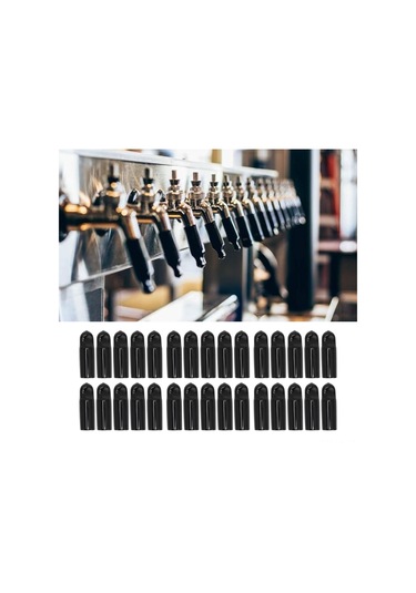 Vkemall 30 Adet Silikon Bira Musluk Kapağı - Ev Ve Bar İçin Evrensel Uyumlu, Toz Koruma Ve Tam Kapama Özelliği Diğer