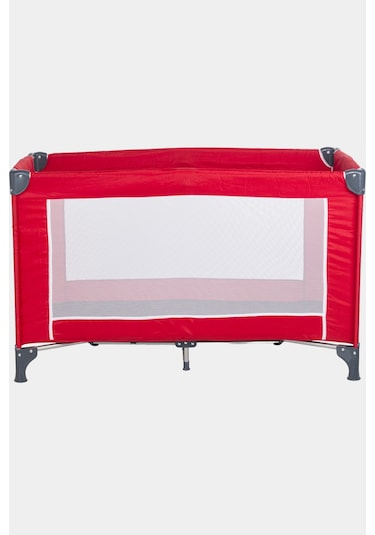 North Kırmızı Oyun Parkı 60x120cm Yatak Hediyeli