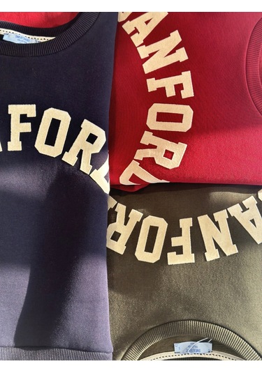 Olla Collection Yazı Baskılı Sweatshirt Haki Haki Yeşil