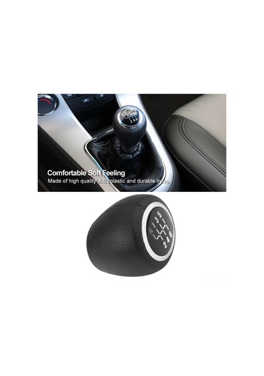 Shineyee Chevrolet Cruze 2008-2012 İçin Ergonomik 6 Vites Vites Topu, Dayanıklı Abs Plastik, Konforlu Kullanım,  Standart Yerine Değiştirme