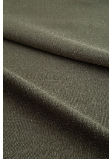 Keten Dokulu Haki Masa Örtüsü Zengin Renk Seçenekli Haki