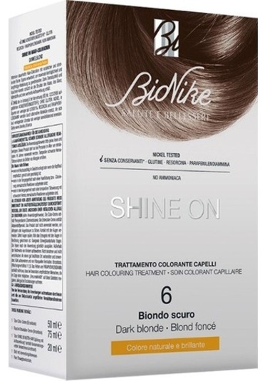 Bionike Shine On Saç Boyama Kiti Koyu Sarı No:6