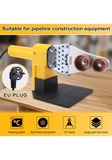 Xurunkeji Ppr Su Borusu Isı Sigortası Su Borusu Sabit Sıcaklık Pe Hidroelektrik Mühendisliği Hızlı Isıtma Kaynak Makinesi Ab Fişi